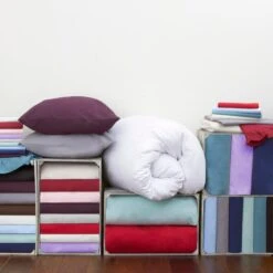 Non Iron Plain Dye White Oxford Pillowcase -furn Sale Store 1000000608 alt02