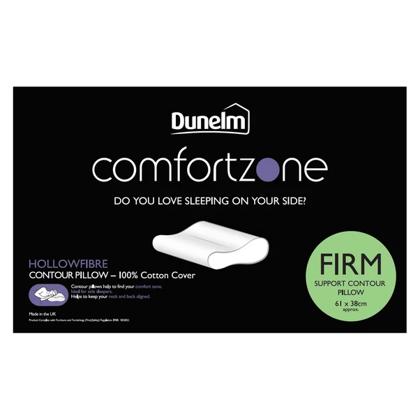 Comfortzone Side Sleeper Contour Pillow 8 Comfortzone Side Sleeper Contour Pillow - Image 6