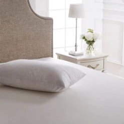 Dorma Luxurious White Goose Down Back Sleeper Pillow -furn Sale Store 1000144940 alt01