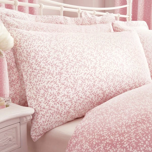 Annie Pink Reversible Duvet Cover And Pillowcase Set 13 Annie Pink Reversible Duvet Cover And Pillowcase Set - Image 11