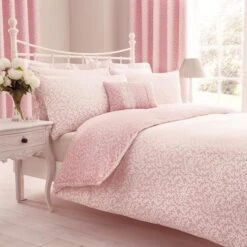 Annie Pink Reversible Duvet Cover And Pillowcase Set 17 Annie Pink Reversible Duvet Cover And Pillowcase Set -furn Sale Store 30213261