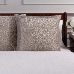 Dorma Charlbury Champagne Continental Pillowcase