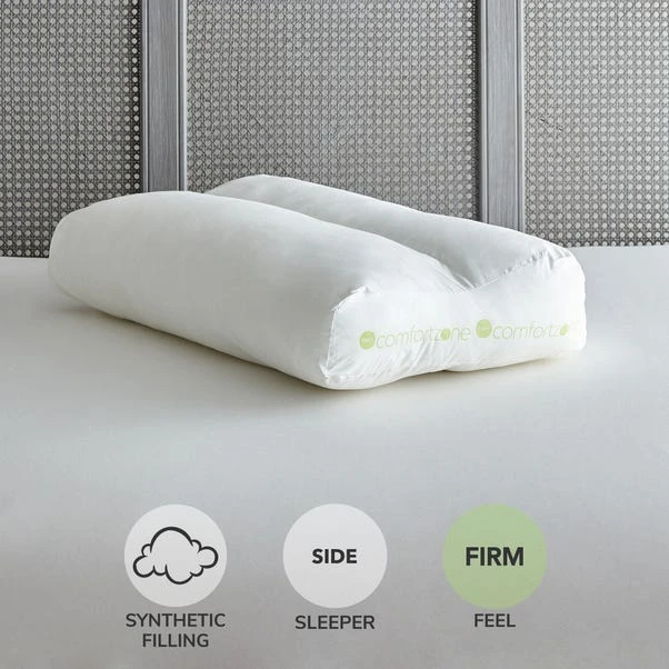 Comfortzone Side Sleeper Contour Pillow 3 Comfortzone Side Sleeper Contour Pillow