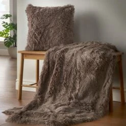 Catherine Lansfield Cuddly Deep Pile Throw -furn Sale Store 30353954 alt02
