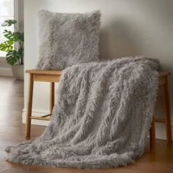 Catherine Lansfield Cuddly Deep Pile Throw -furn Sale Store 30353962 alt02