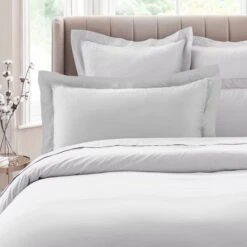 Dorma Smooth & Soft 300 Thread Count Cotton Sateen Kingsize Oxford Pillowcase -furn Sale Store 30624277
