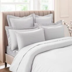 Dorma Smooth & Soft 300 Thread Count Cotton Sateen Kingsize Oxford Pillowcase -furn Sale Store 30624277 alt01