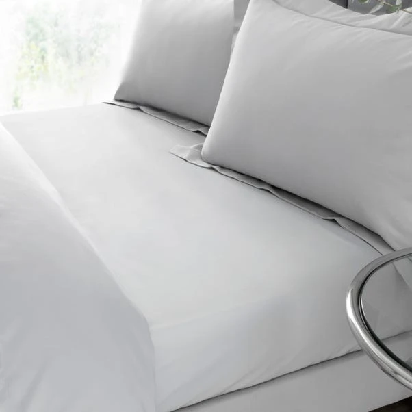 Hotel 230 Thread Count 100% Cotton Sateen Fitted Sheet 10 Hotel 230 Thread Count 100% Cotton Sateen Fitted Sheet - Image 8