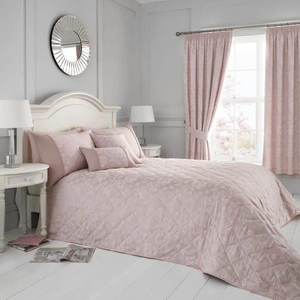 Serene Blossom Blush Bedspread 3 Serene Blossom Blush Bedspread