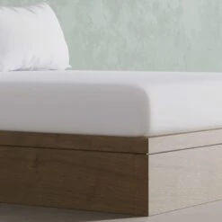 Panda Bamboo White Fitted Sheet -furn Sale Store 30677543