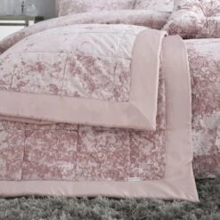 Catherine Lansfield Crushed Velvet Bedspread 7 Catherine Lansfield Crushed Velvet Bedspread -furn Sale Store 30705248