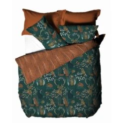 Furn. Riva Forest Fauna Duvet Cover & Pillowcase Set -furn Sale Store 30710630 alt07