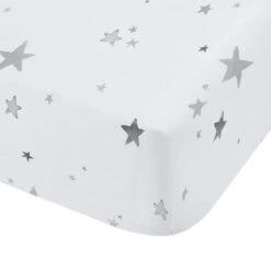 Bianca Fine Linens Stars 100% Cotton Fitted Sheet -furn Sale Store 30747460 alt02