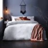 The Linen Yard Ghost Tufted 100% Cotton Duvet Cover And Pillowcase Set -furn Sale Store 30747814