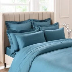 Dorma Smooth & Soft 300 Thread Count Cotton Sateen Standard Pillowcase -furn Sale Store 30770583 alt01