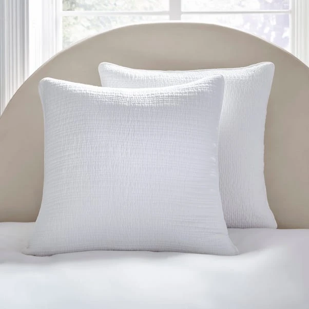 Dorma Purity Chilton 100% Cotton Continental Pillowcase 3 Dorma Purity Chilton 100% Cotton Continental Pillowcase