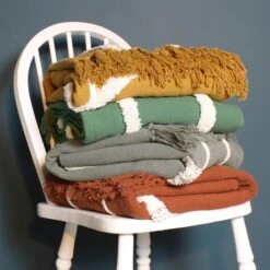 Furn. Rainbow Tufted 130cm X 150cm Throw -furn Sale Store 30782851 alt02