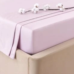 Dorma Smooth & Soft 300 Thread Count Cotton Sateen Flat Sheet 40 Dorma Smooth & Soft 300 Thread Count Cotton Sateen Flat Sheet -furn Sale Store 30802342 alt01