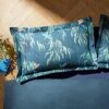 Kingfisher Oxford Pillowcase Peacock 1 Kingfisher Oxford Pillowcase Peacock -furn Sale Store 30807775