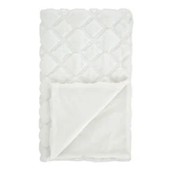 Catherine Lansfield Cosy Diamond 130cm X 170cm Throw -furn Sale Store 30812043 alt03