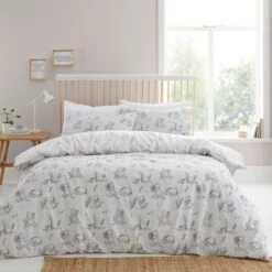 Disney Winnie The Pooh Natural Duvet Cover & Pillowcase Set -furn Sale Store 30814460