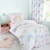 Watercolour Rainbow Duvet Cover And Pillowcase Set 1 Watercolour Rainbow Duvet Cover And Pillowcase Set -furn Sale Store 30826468