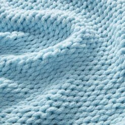 Chunky Knit Recycled Throw 130cm X 170cm 34 Chunky Knit Recycled Throw 130cm X 170cm -furn Sale Store 30826700 alt02