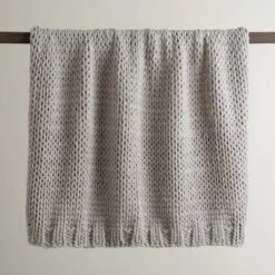 Chunky Knit Recycled Throw 130cm X 170cm 27 Chunky Knit Recycled Throw 130cm X 170cm -furn Sale Store 30826706
