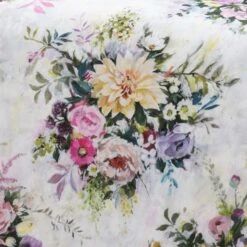 Kinsley Floral Cotton Duvet Cover And Pillowcase Set 25 Kinsley Floral Cotton Duvet Cover And Pillowcase Set -furn Sale Store 30828343 alt03