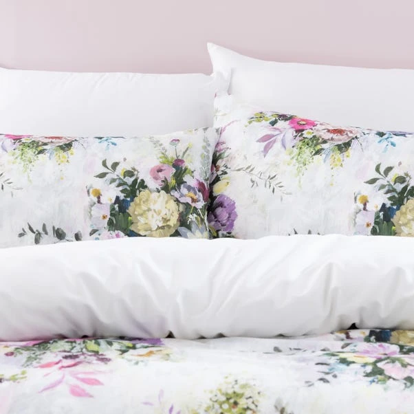 Kinsley Floral Cotton Duvet Cover And Pillowcase Set 7 Kinsley Floral Cotton Duvet Cover And Pillowcase Set - Image 5