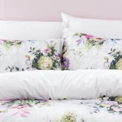 Kinsley Floral Cotton Duvet Cover And Pillowcase Set 41 Kinsley Floral Cotton Duvet Cover And Pillowcase Set -furn Sale Store 30828344 alt04