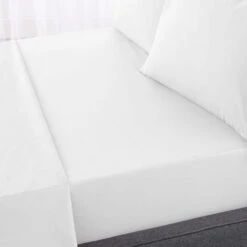 Hotel 230 Thread Count Crisp Cotton Percale Fitted Sheet 38 Hotel 230 Thread Count Crisp Cotton Percale Fitted Sheet -furn Sale Store 30831818