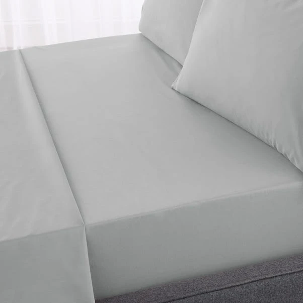 Hotel 230 Thread Count Crisp Cotton Percale Fitted Sheet 17 Hotel 230 Thread Count Crisp Cotton Percale Fitted Sheet - Image 15