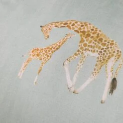 Fusion Milo Giraffe Duck Egg Blue Duvet Cover And Pillowcase Set -furn Sale Store 30858331 alt03