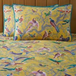 Laurence Llewelyn-Bowen Birdity 200 Thread Count Cotton Duvet Cover And Pillowcase Set 40 Laurence Llewelyn-Bowen Birdity 200 Thread Count Cotton Duvet Cover And Pillowcase Set -furn Sale Store 30858382 alt02