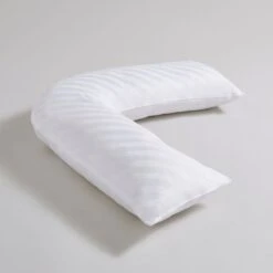 Hotel Luxury Cotton Side Sleeper V-Shape Pillow 8 Hotel Luxury Cotton Side Sleeper V-Shape Pillow -furn Sale Store 30860940 alt02