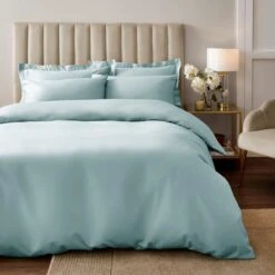 Soft & Silky Duvet Cover And Pillowcase Set -furn Sale Store 30862650