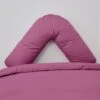 Non Iron Plain Dye Pink V-Shaped Pillowcase -furn Sale Store 30863106