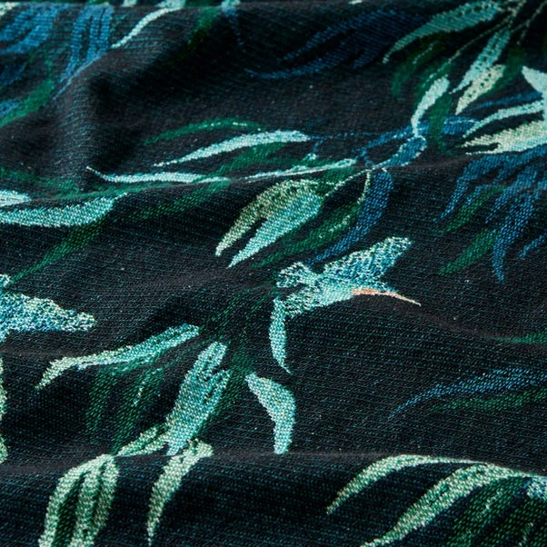 Kingfisher Jacquard Tapestry Throw 4 Kingfisher Jacquard Tapestry Throw - Image 2