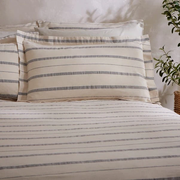 Aylesford Stripe Oxford Pillowcase 3 Aylesford Stripe Oxford Pillowcase