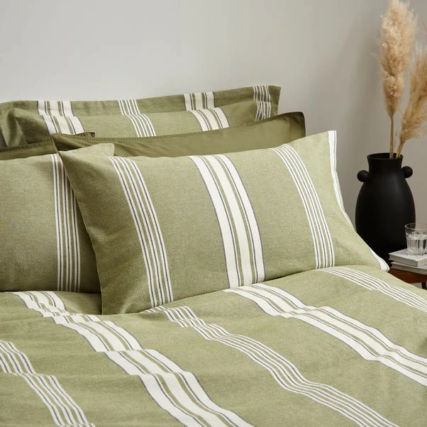 Pensford Stripe Duvet Cover & Pillowcase Set 4 Pensford Stripe Duvet Cover & Pillowcase Set - Image 2
