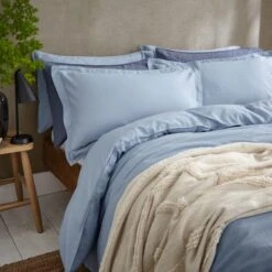 Cotton Linen Duvet Cover & Pillowcase Set -furn Sale Store 30868624 alt03
