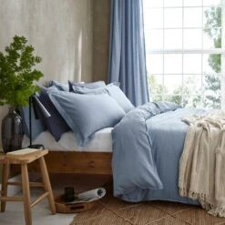 Cotton Linen Duvet Cover & Pillowcase Set -furn Sale Store 30868627 alt01