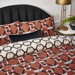 Furn. Avalon Duvet Cover And Pillowcase Set Brick 8 Furn. Avalon Duvet Cover And Pillowcase Set Brick -furn Sale Store 30876779 alt02