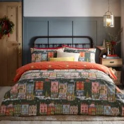 Furn. Christmas Spirit Duvet Cover And Pillowcase Set -furn Sale Store 30876800