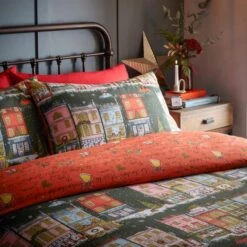 Furn. Christmas Spirit Duvet Cover And Pillowcase Set -furn Sale Store 30876800 alt02