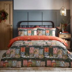 Furn. Christmas Spirit Duvet Cover And Pillowcase Set -furn Sale Store 30876802 alt03
