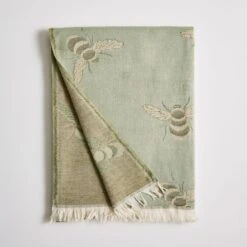 Bee Jacquard Woven Throw 155x170 -furn Sale Store 30885996 alt04