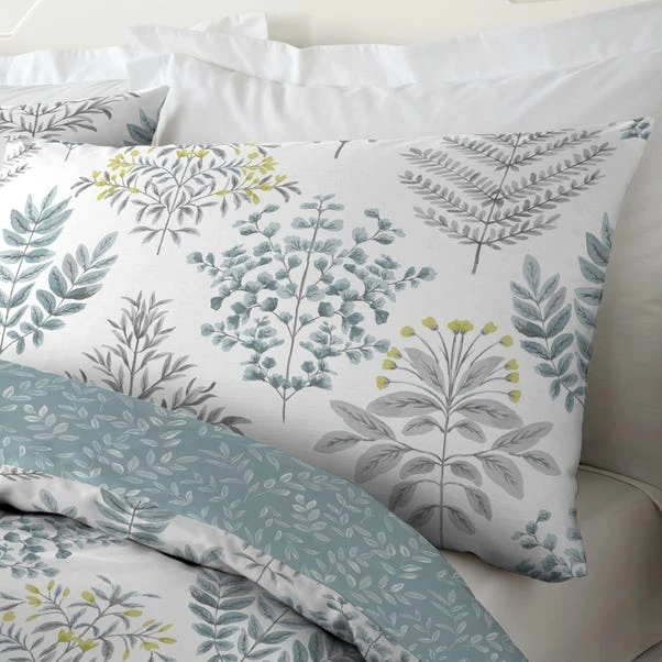 Emily Easy Care Duck Egg Duvet Cover And Pillowcase Set 5 Emily Easy Care Duck Egg Duvet Cover And Pillowcase Set - Image 3