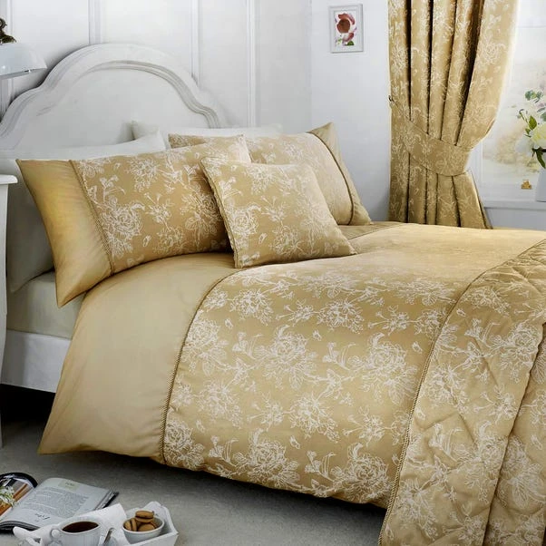 Dreams And Drapes Woven Jasmine Duvet Cover And Pillowcase Set 11 Dreams And Drapes Woven Jasmine Duvet Cover And Pillowcase Set - Image 9